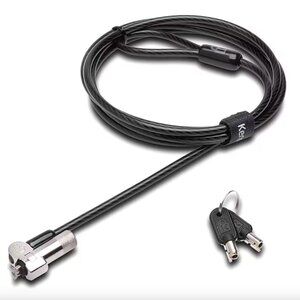Kensington NanoSaver Keyed Laptop Security Cable and Lock, 6 ft. NWT